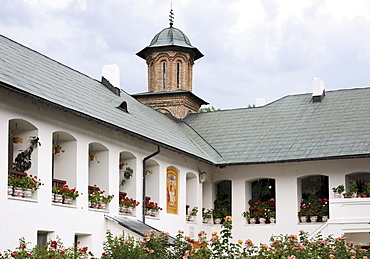 Cozia Monastery, Oltenia region, Lesser Wallachia, Romania, Europe