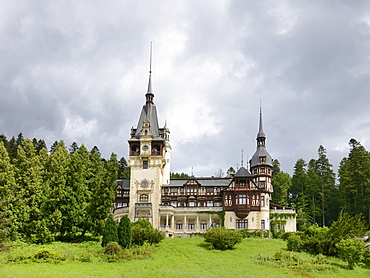 Peles Castle, Sinaia, Romania, Europe