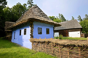 Farm with workshop, Astra open-air museum, Sibiu, Romania, Europe