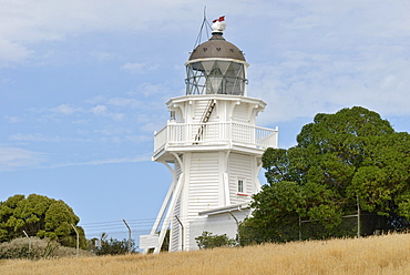 Lighthouse at Moeraki, east coast, South Island, New Zealand