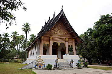 Wat Aham temple, Luang Prabang, Laos, Southeast Asia, Asia