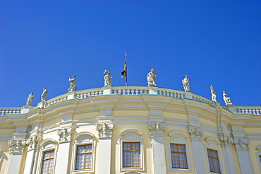 Schloss Ludwigsburg Palace, garden facade, Neckar, Baden-Wuerttemberg, Germany, Europe