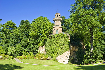 Schloss Ludwigsburg Palace, Rapunzel's Tower, Ludwigsburg, Neckar, Baden-Wuerttemberg, Germany, Europe