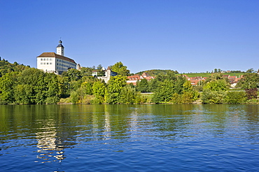 Castle Horneck, Gundelsheim, Neckartal, Baden-Wuerttemberg, Germany, Europe