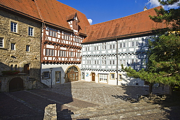 Old Hospital, Bad Wimpfen, Neckartal, Baden-Wuerttemberg, Germany, Europe