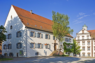 Former manor Kloster Kirchberg monastery, Sulz am Neckar, Black Forest, Baden-Wuerttemberg, Germany, Europe