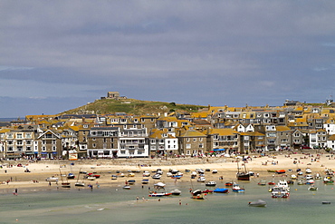 View of St. Ives, Cornwall, England, Great Britain, Europe