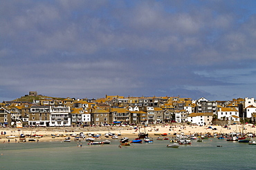 View of St. Ives, Cornwall, England, Great Britain, Europe