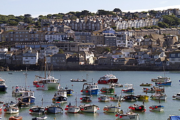 View towards St. Ives, Cornwall, England, United Kingdom, Europe