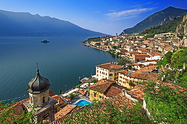 Limone sul Garda on Lake Garda, Lombardy region, Italy, Europe