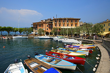 Torri del Benaco on Lake Garda, Veneto, Italy, Europe