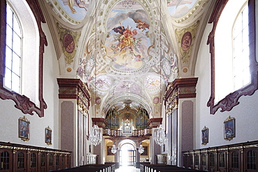 Pilgrimage Church of Maria Taferl, baroque basilica, Nibelungengau, Waldviertel, Forest Quarter, Lower Austria, Austria, Europe