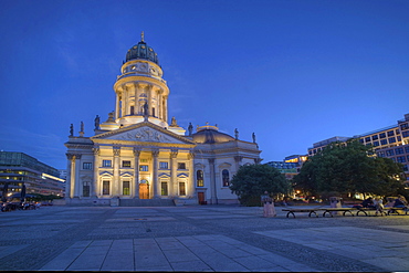 German Cathedral, Gendarmenmarkt, Friedrichstadt, Berlin, Germany, Europe