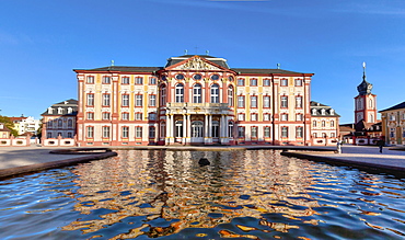 Bruchsal Palace, Bruchsal, Baden-Wuerttemberg, Germany, Europe