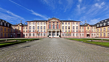 Bruchsal Palace, Bruchsal, Baden-Wuerttemberg, Germany, Europe