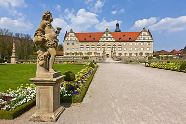 Weikersheim Castle, Weikersheim, Main-Tauber district, Baden-Wuerttemberg, Germany, Europe