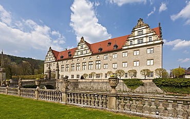 Weikersheim Castle, Weikersheim, Main-Tauber district, Baden-Wuerttemberg, Germany, Europe