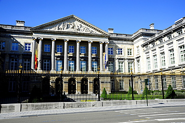 Palais de la Nation, Paleis der Natie, neo-classicism, Brussels, Belgium, Benelux, Europe