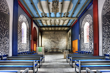 Kastrup Church, interior, Kastrup, Copenhagen, Denmark, Europe