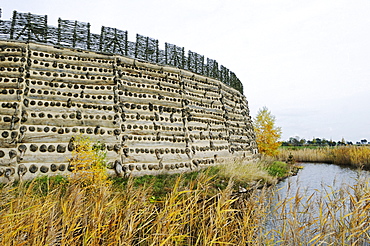 Ramparts of the Lusitzi refuge fort in Raddusch, museum between Burg and Vetschau in the Spree Forest, Lower Lusatia, Lusatia, Brandenburg, Germany, Europe