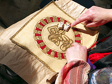 Mayan calendar as a souvenir, Palenque, Chiapas, Mexico, America