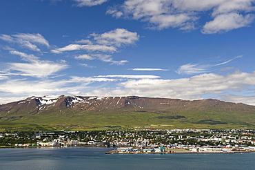Akureyri, the second largest city of Iceland, North Iceland, Iceland, Europe