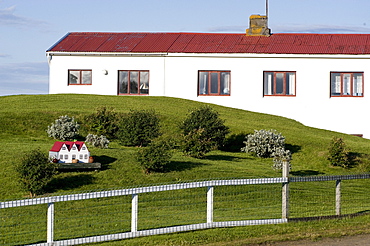 Icelandic front yard, Myvatn, North Iceland, Iceland, Europe