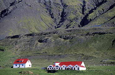 Hnappavellir, a farm in South Iceland, Iceland, Europe