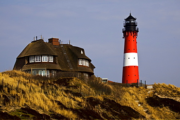 Lighthouse at Westerland on Sylt, North Sea, North Friesland, Schleswig-Holstein, Germany, Europe