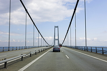 StorebÃŠltsforbindelsen or Great Belt Bridge, South Denmark, Denmark, Europe