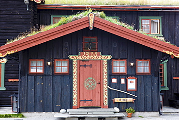 Old Norwegian house, Norway, Scandinavia, Europe