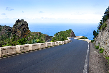 Road to Taganana, Tenerife, Canary Islands, Spain, Europe