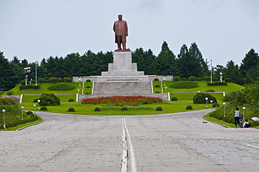 Statue of Kim Il Sung, Kaesong, North Korea, Asia