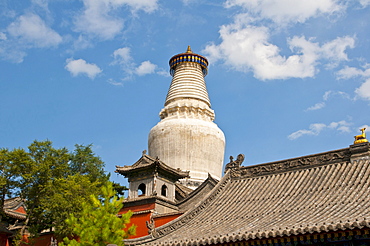 Wutai Shan monastic site, Mount Wutai, Unesco World Heritage Site, Shanxi, China, Asia