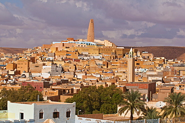 Village of Ghardaia in the UNESCO World Heritage Site of M'zab, Algeria, Africa