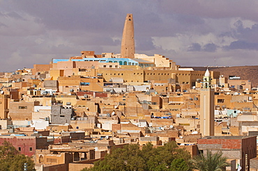 The village of Ghardaia in the Unesco World Heritage Site M'zab, Algeria, Africa