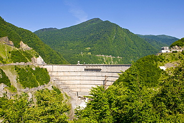 Inguri dam between Georgia and Abkhazia, Middle East