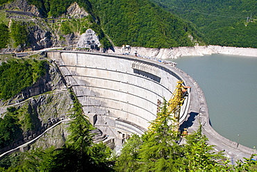 Inguri dam between Georgia and Abkhazia, Middle East