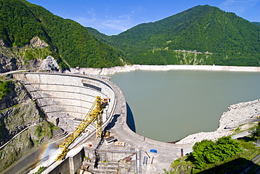 Inguri Dam between Georgia and Abkhazia, Middle East