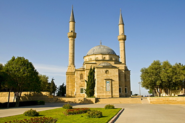 Mosque with minarets, Baku, Azerbaijan, Middle East
