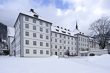 Benedictine monastery Kloster Engelberg, Obwalden, Switzerland, Europe