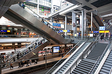 Central railway station, Berlin, Germany, Europe