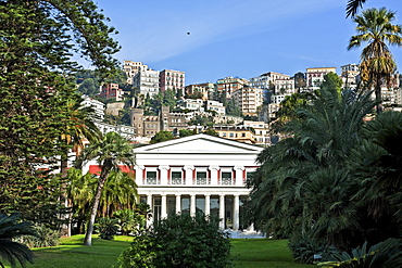 Villa Pignatelli, neoclassical, and the Museo Principe Diego Aragona Pignatelli Cortes, Naples, Campania, Italy, Europe