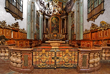 Augustiner-Chorherrenstift, monastery of the Canons Regular of St. Augustine, Herzogenburg, Austria, Europe