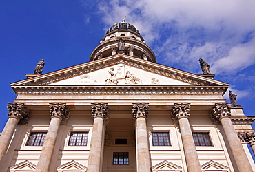 Franzoesischer Dom or French Cathedral, Gendarmenmarkt square, Mitte district, Berlin, Germany, Europe