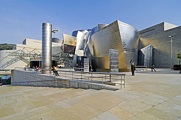 Guggenheim Museum, Bilbao, Bizkaia province, Pais Vasco, Basque Country, Spain, Europe