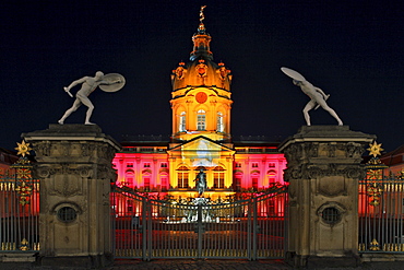 Schloss Charlottenburg Palace at the Festival of Lights 2010, Berlin, Germany, Europe