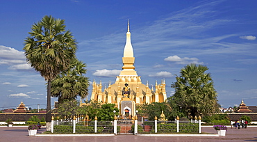 Pha Tat Luang, Pha That Luang, Vientiane, Laos, Southeast Asia