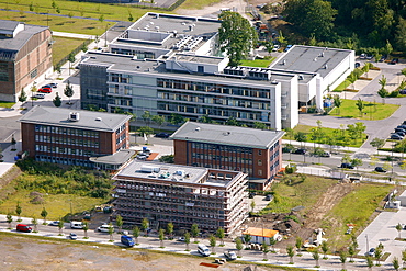 Aerial photo, Phoenix-West, MST.Factory Dortmund, Technology Centre, Dortmund, Ruhr area, North Rhine-Westphalia, Germany, Europe