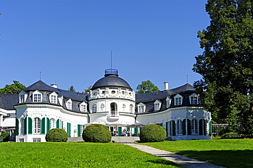 Villa de Osa mansion, built in 1909 by Ernst Haiger for Augusta de Osa, Kempfenhausen on Lake Starnberg, Upper Bavaria, Bavaria, Germany, Europe